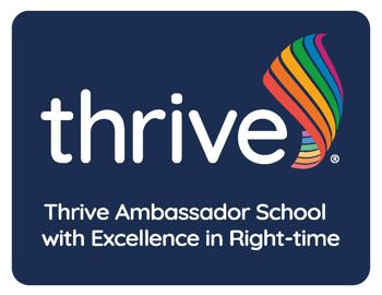 Thrive Excellence In Right Time Logo Digital